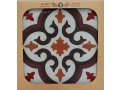 Dorit Judaica Tempered Glass Trivet with Arabesque Pomegranate Design