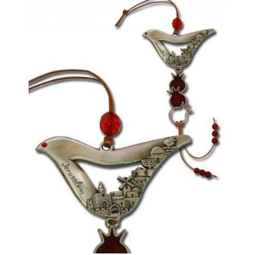 Dove of Peace Jerusalem Wall Hanging 1 in stock