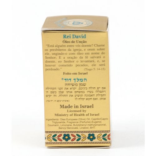 Gold Series Blessing from Jerusalem - King David Anointing Oil 0.4 fl.oz (12ml)