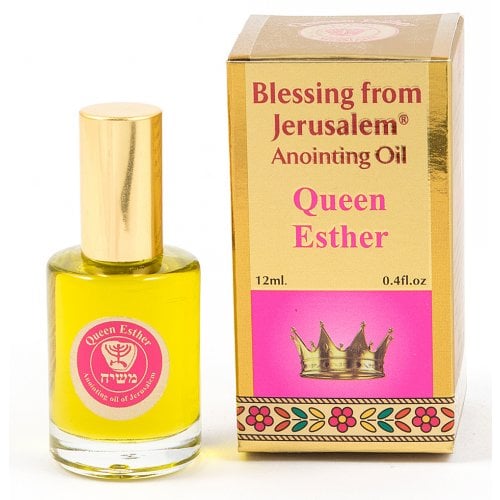 Gold Series Blessing from Jerusalem - Queen Esther Anointing Oil 0.4 fl.oz (12ml)