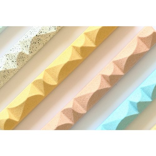 Graciela Noemi Handcrafted Origami Waves Mezuzah Case