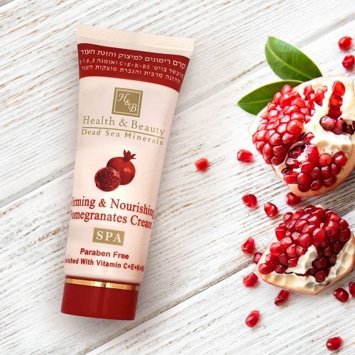 H&B Firming and Anti-Aging Pomegranate Cream with Active Dead Sea Minerals