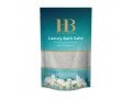 H&B Luxury Bath Salts with 26 Dead Sea Minerals - White Crystals