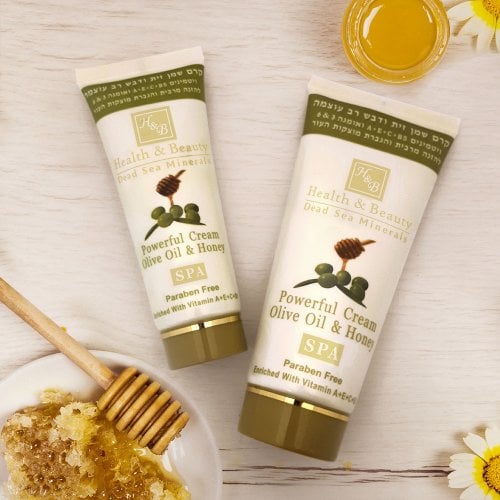 H&B Powerful Body Cream with Olive Oil & Honey and Dead Sea Minerals