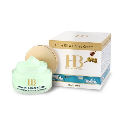 H&B Rich Moisture Cream with Olive Oil, Honey and Dead Sea Minerals