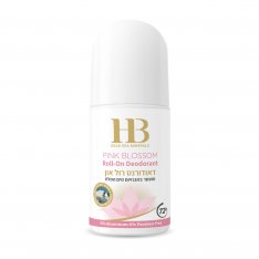 H&B Roll On Deodorant for Women Enriched with Dead Sea Minerals - Pink Blossom