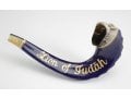 Hand Painted in Israel on a Rams Horn Shofar - Lion of Judah with Gold Tints