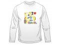 I Love Israel Teddy Long Sleeved T-Shirt