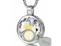 I Love You Pendant By Nano Gold - Silver