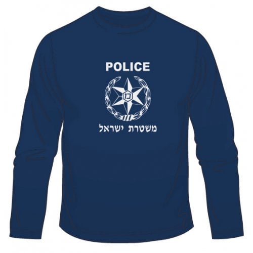 Israeli Police Long Sleeved T-Shirt