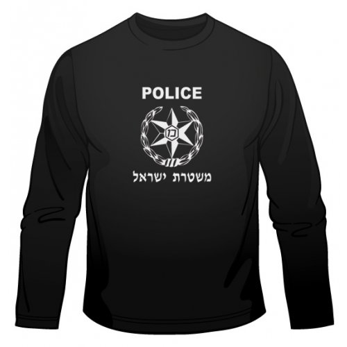 Israeli Police Long Sleeved T-Shirt