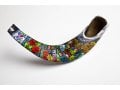 Jerusalem Hand Painted Ram's Horn Shofar