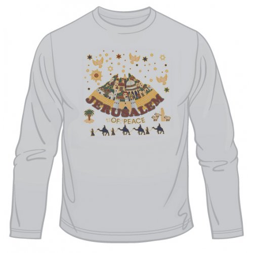 Jerusalem of Peace Long Sleeved T-Shirt