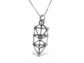 Kabalistic Tree of Life Pendant Jewish Kabbalah Necklace Pendant 925 Sterling Silver