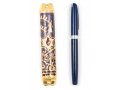 Mezuzah Case with Hamsa, Star of David and Jerusalem Images - Gold and Purple