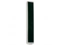 Off-White Polyresin Mezuzah Case with Black Hebrew Home Blessing - Scroll 12 cm