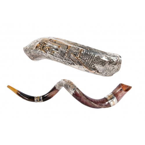 Old City Jerusalem Sterling Silver Yemenite Shofar