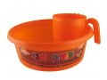 Orange Wash Cup & Bowl for Kids - Netilat Yadayim