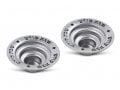 Pair of Silver Metal Insert for Candles or Tea Lights - Engraved Shabbat Kodesh