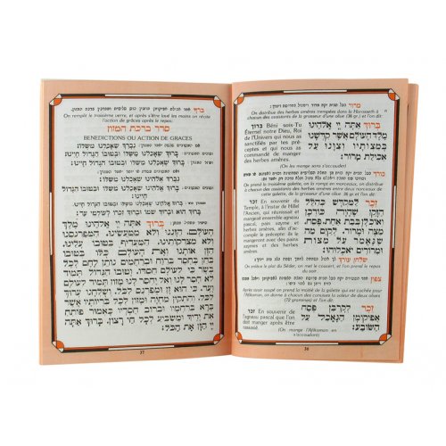 Pesach Haggadah with French Translation - Softcover