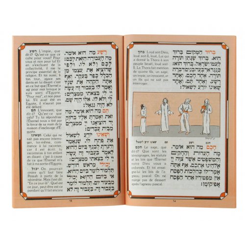 Pesach Haggadah with French Translation - Softcover