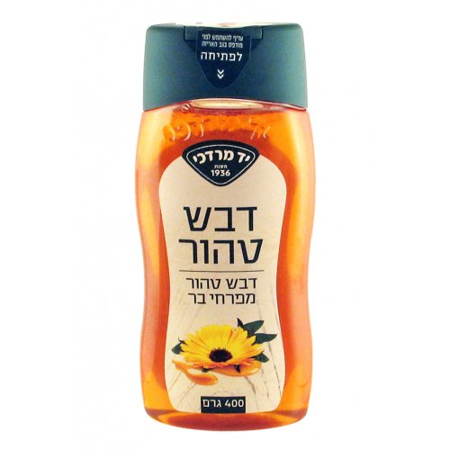 Pure Wildflower Honey in Squeeze Bottle - Yad Mordechai