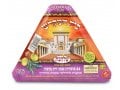 Ready to Light Chanukah Menorah Set, Pre filled Gel Oil - Small