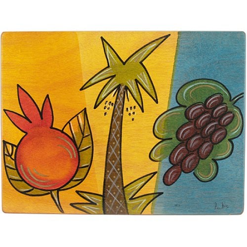 Rectangular Placemat Holy Triple by Kakadu Art