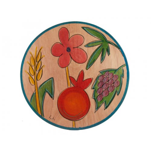 Round Placemat Holy Plants by Kakadu Art