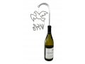 Shraga Landesman Silver Wine Bottle Stopper - Shabbat Shalom Dove