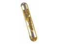 Silver Plated Mezuzah Case - Two Tone Grape Design