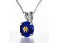 Silver Swarovski Woman of Valor Pendant by Nano