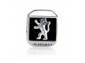 Sterling Silver Square Lion of Judah Charm