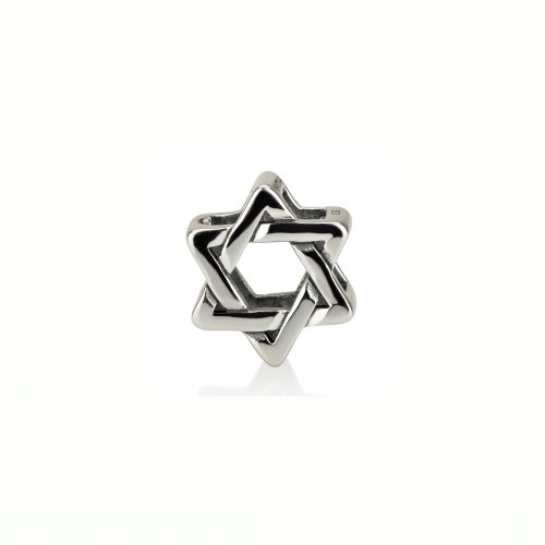 Sterling Silver Star of David Charm