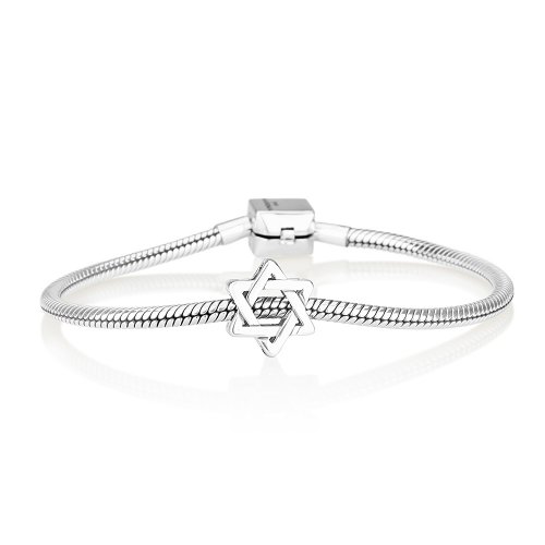 Sterling Silver Star of David Charm