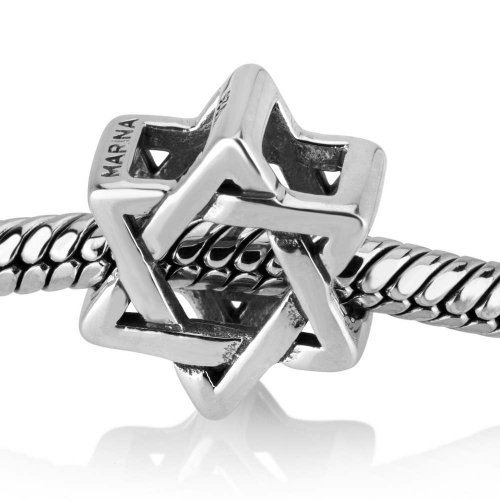 Sterling Silver Star of David Charm