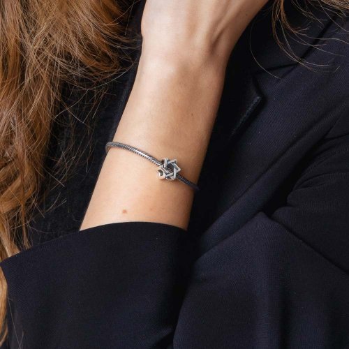 Sterling Silver Star of David Charm