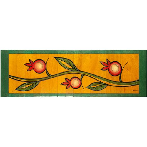 Table Runner Climbing Pomegranate by Kakadu Art