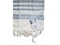 Talitnia Barak Non Slip Lightweight Wool Tallit Prayer Shawl - Blue Stripes