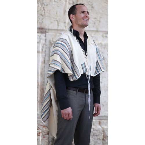 Weaving Creation Hand Woven Tallit Hod - Majesty