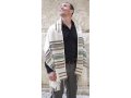 Weaving Creation Hand Woven Tallit Yesod - Foundation