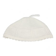 White Nachman Frik Kippah