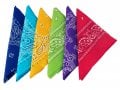 Womens Paisley Cotton Head Scarf - Variety of Colors