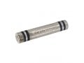 Yair Emanuel Hammered Nickel 2-in-1 Compact Wand Havdalah Set