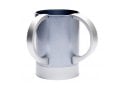 Yair Emanuel Wash Cup Natla with Words Al Netilat Yadayim - Two Tone Gray